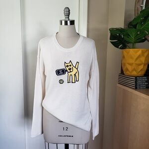 Life is Good Sweater Short Set Size Large NEW!